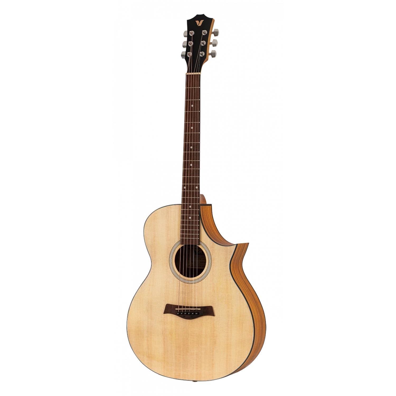 VALLER AG250 Cutaway Akustik Gitar