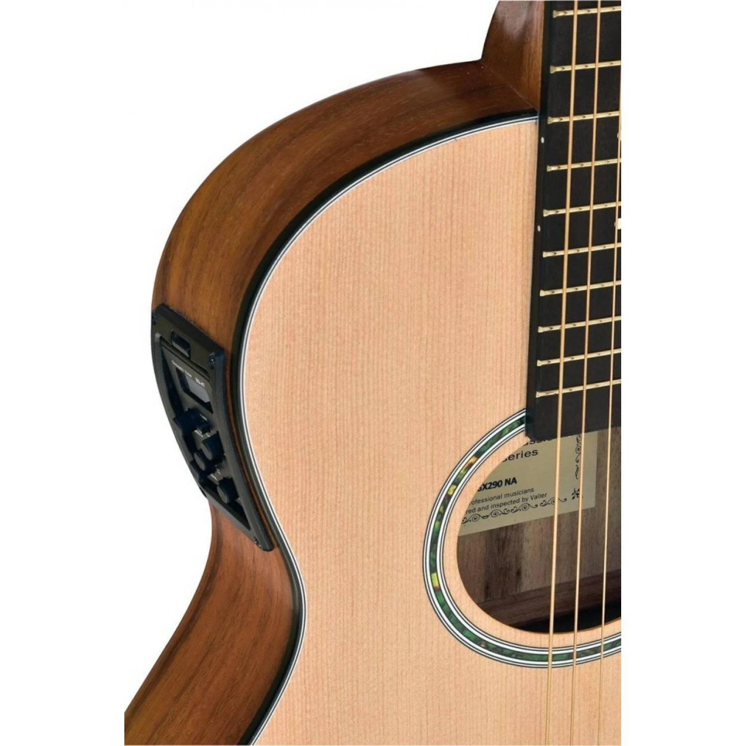 Valler AGX290 NA Naturel Elektro Akustik Gitar