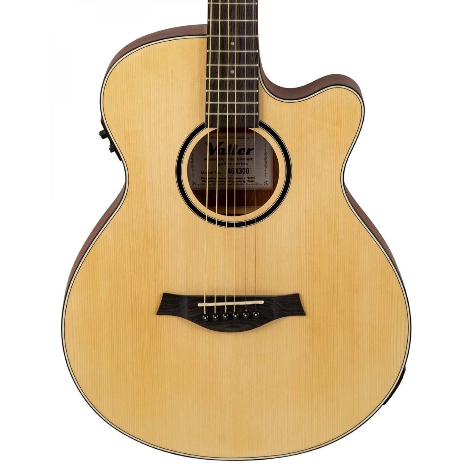 Valler AGX300 Thinbody İnce Kasa Elektro Akustik Gitar
