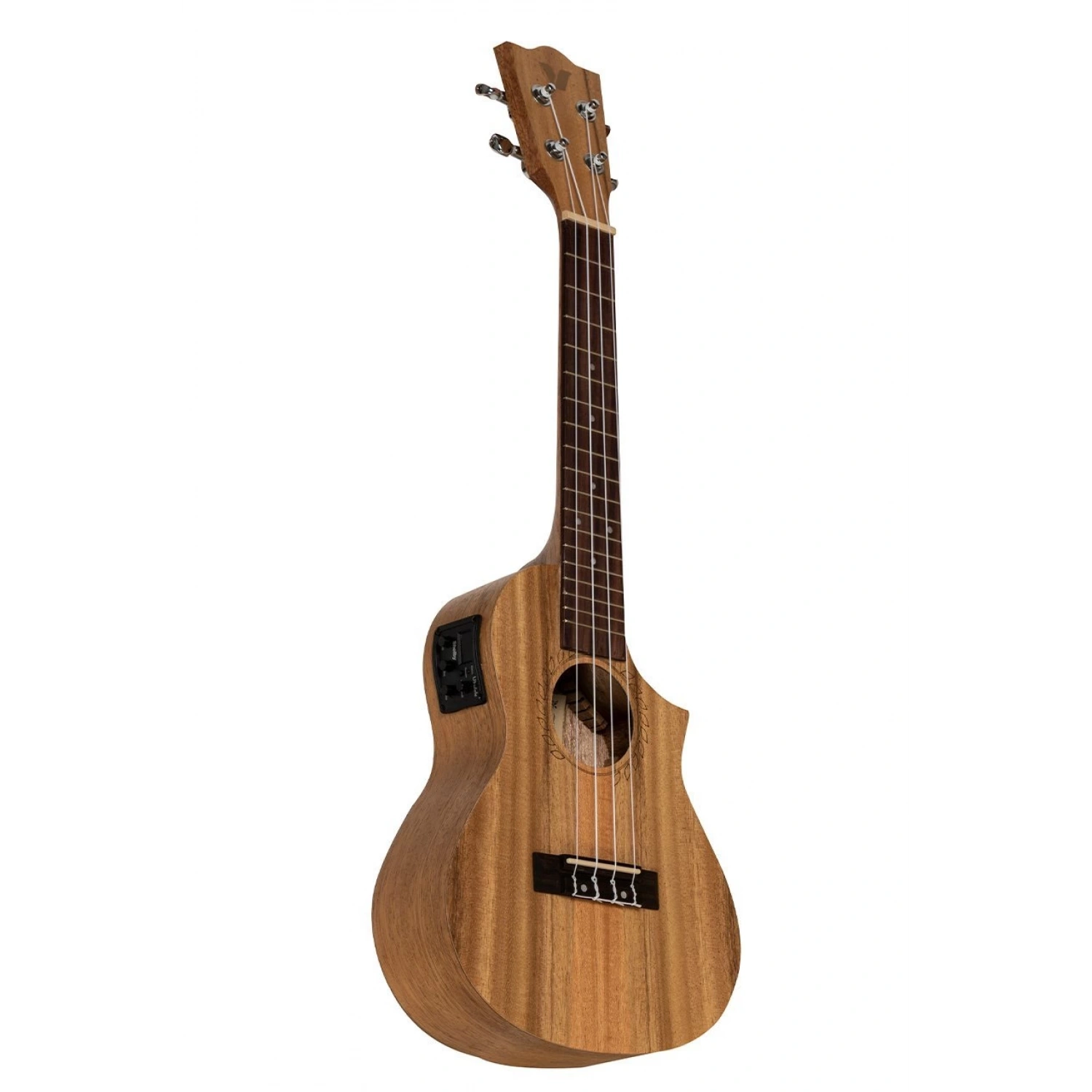 Valler UAC60EQ NS Elektro Concert Ukulele Natürel
