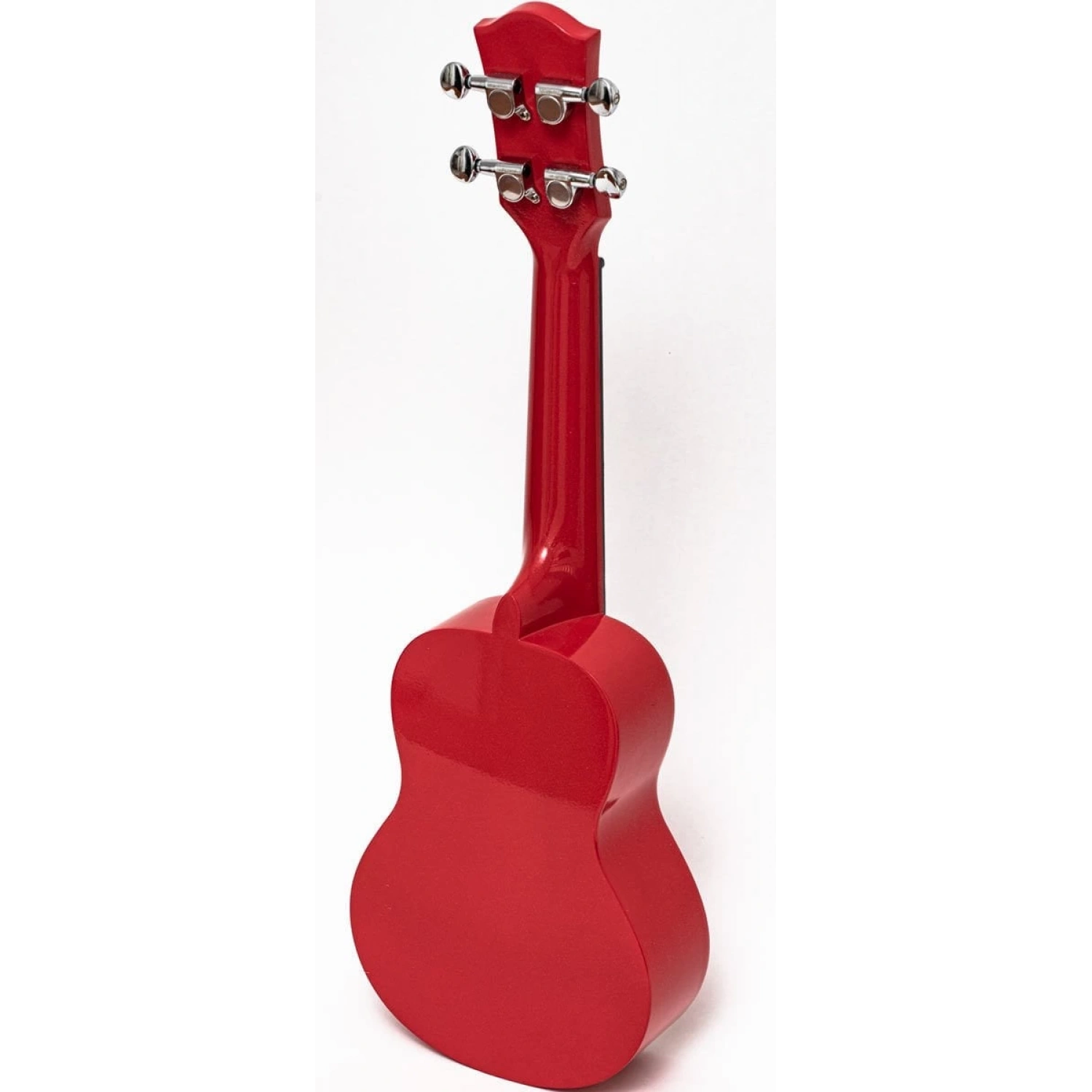 Valler UK110 Krom Burgu Kırmızı Soprano Ukulele