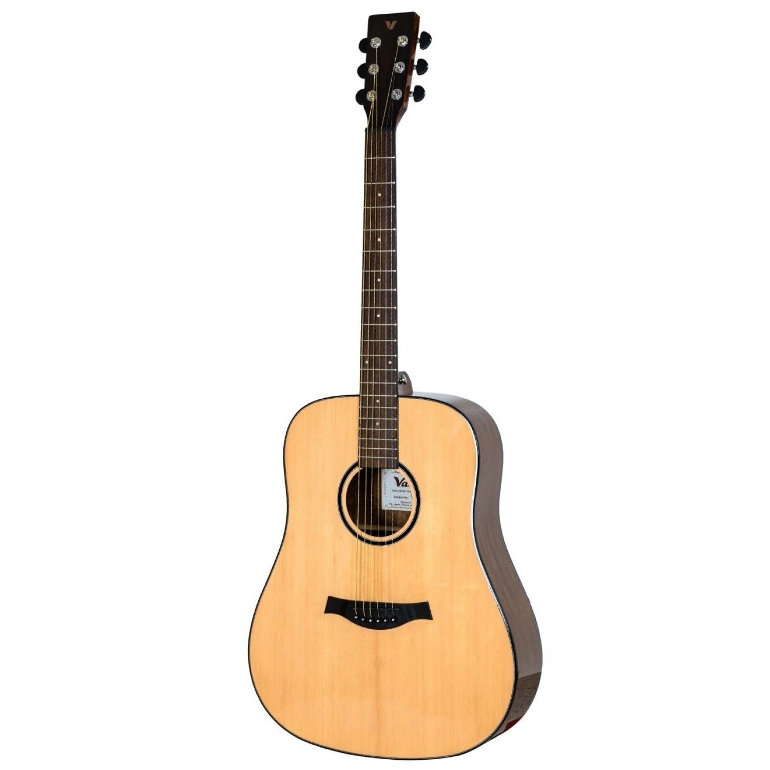 Valler VA530 Parlak Cilalı Akustik Gitar