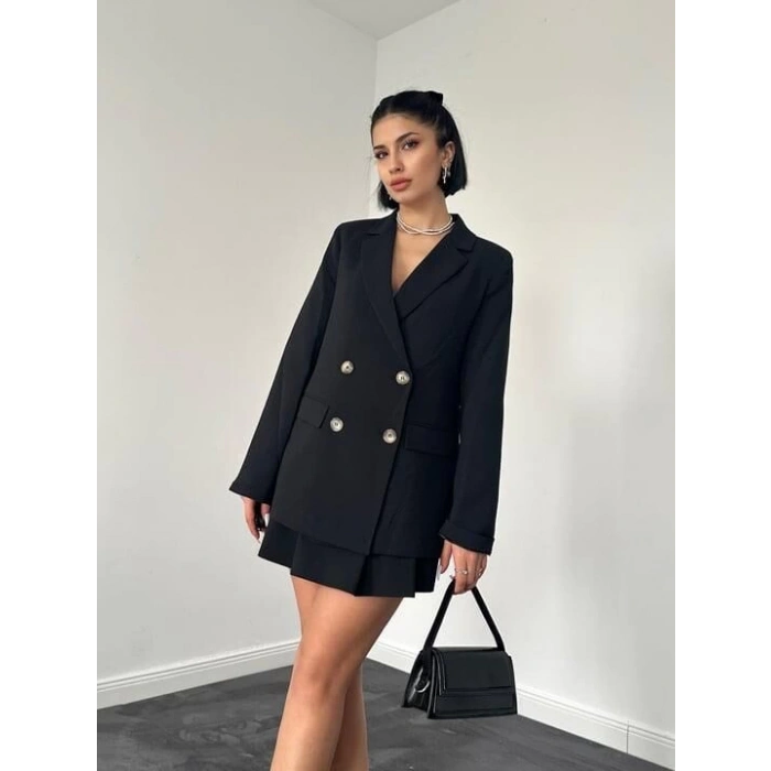 Blazer Ceket - SİYAH