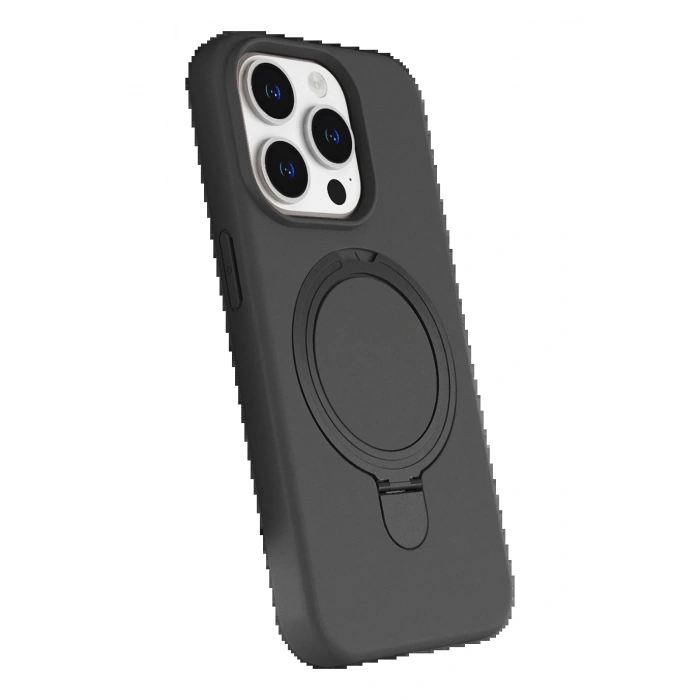 CPT90 Apple iPhone 14 Pro Max Regal Magsafe Standlı Kapak - Titan Gri