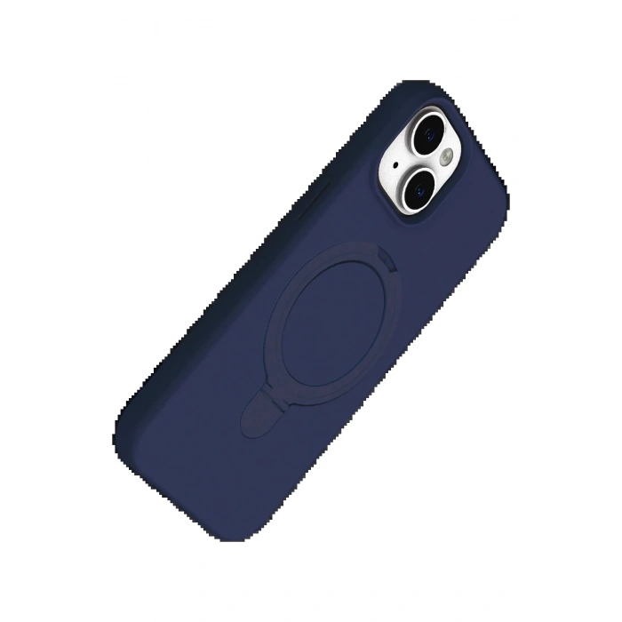 CPT90 Apple iPhone 15 Plus Regal Magsafe Standlı Kapak - Lacivert