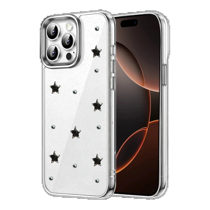 CPT90 Apple iPhone 15 Pro Fiyonk Desenli Kapak - Desen 8