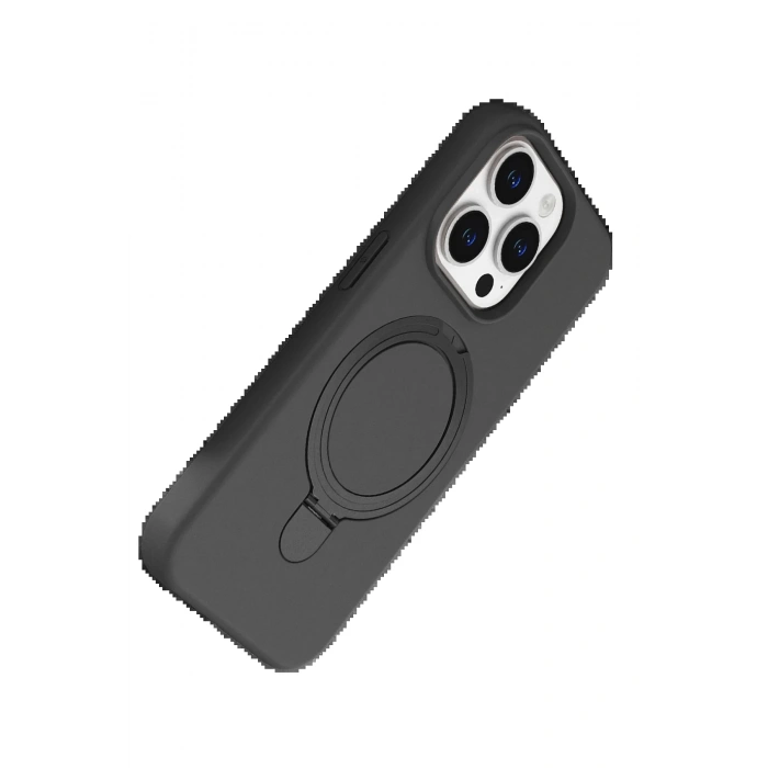 CPT90 Apple iPhone 15 Pro Max Regal Magsafe Standlı Kapak - Titan Gri
