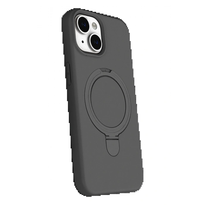 CPT90 Apple iPhone 15 Regal Magsafe Standlı Kapak - Titan Gri
