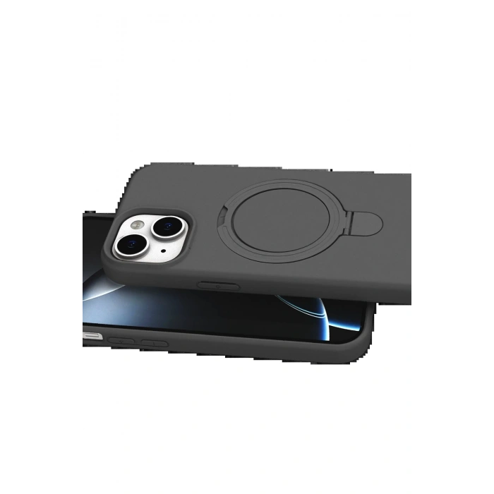 CPT90 Apple iPhone 15 Regal Magsafe Standlı Kapak - Titan Gri