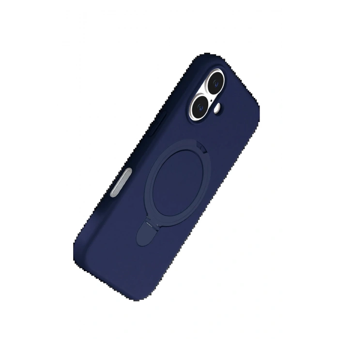 CPT90 Apple iPhone 16 Plus Regal Magsafe Standlı Kapak - Lacivert