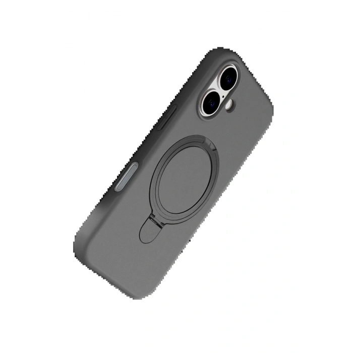 CPT90 Apple iPhone 16 Regal Magsafe Standlı Kapak - Titan Gri