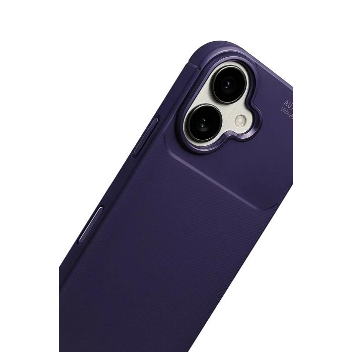 CPT90 Apple iPhone 17 Auto Focus Karbon Kapak - Lacivert