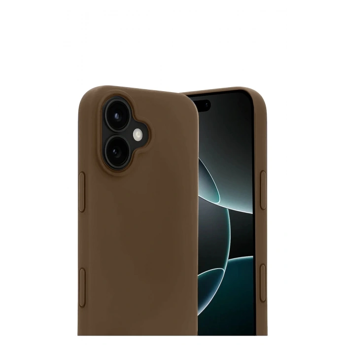 CPT90 Apple iPhone 17 First Silikon - Kahverengi