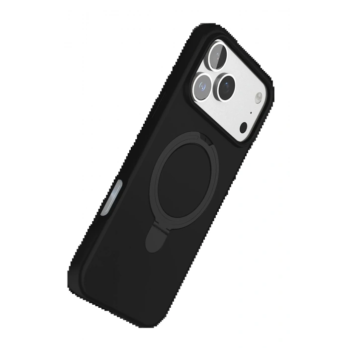 CPT90 Apple iPhone 17 Pro Max Regal Magsafe Standlı Kapak - Siyah