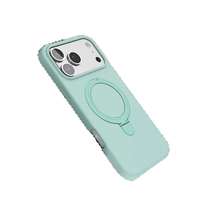 CPT90 Apple iPhone 17 Pro Max Regal Magsafe Standlı Kapak - Su Yeşili