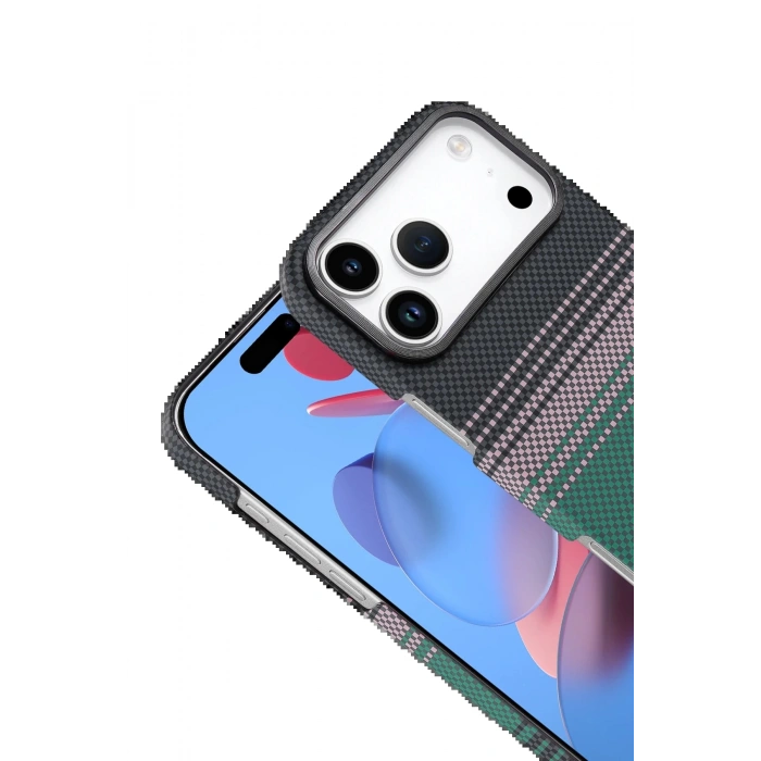 CPT90 Apple iPhone 17 Pro Vega Magsafe Kapak - Yeşil