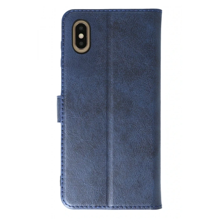 CPT90 Apple iPhone X Trend S Plus Kapaklı Kılıf - Lacivert