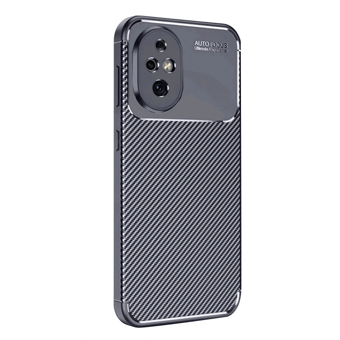 CPT90 Honor 200 Kılıf Auto Focus Karbon Kapak - Lacivert