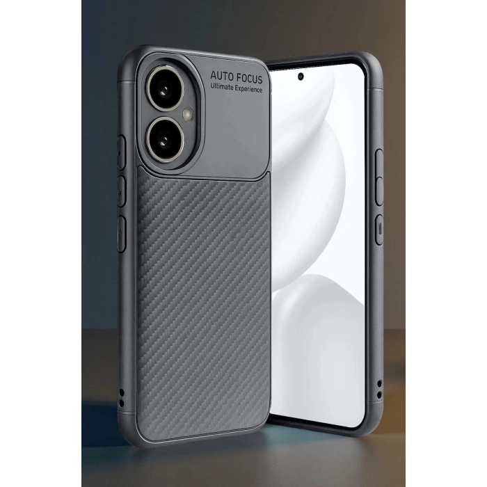 CPT90 Honor 400 Kılıf Auto Focus Karbon Kapak - Gri