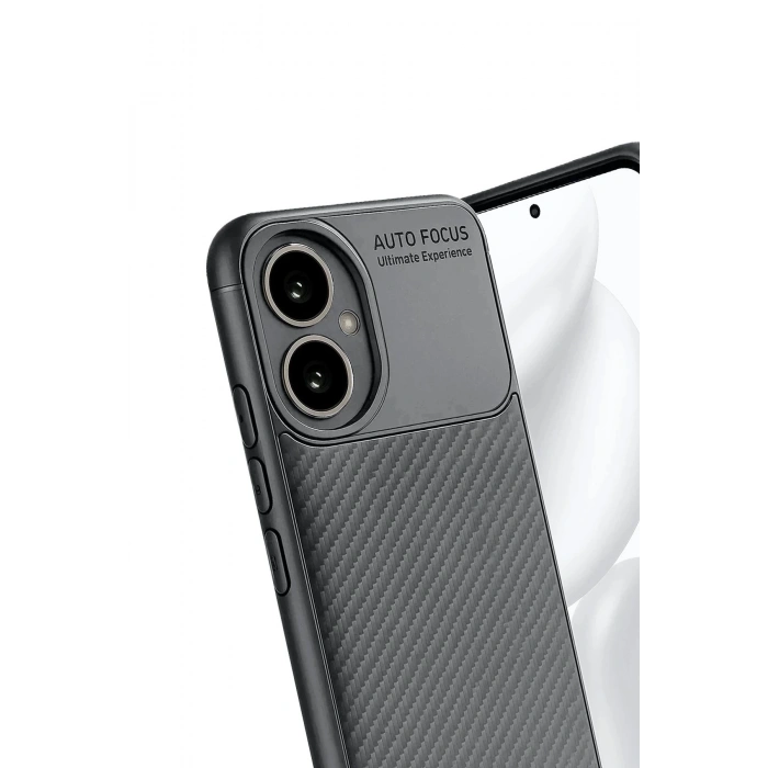 CPT90 Honor 400 Kılıf Auto Focus Karbon Kapak - Gri