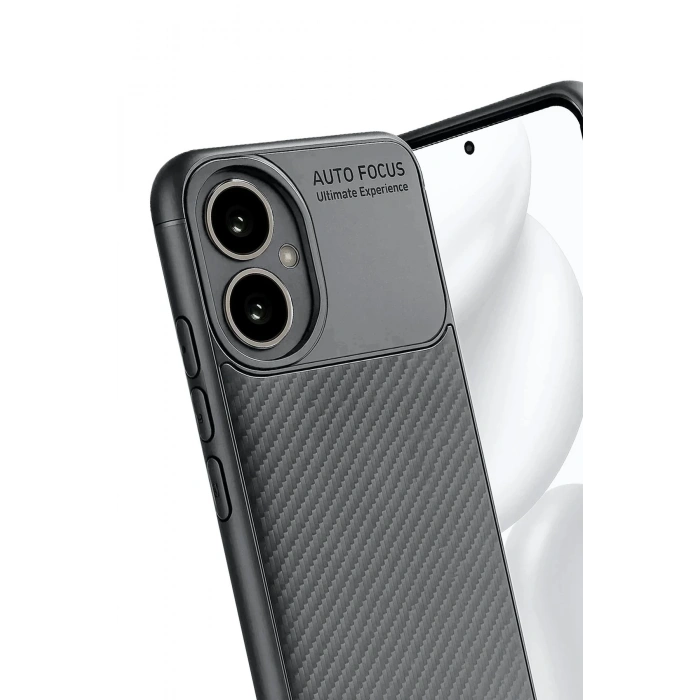 CPT90 Honor 400 Kılıf Auto Focus Karbon Kapak - Gri