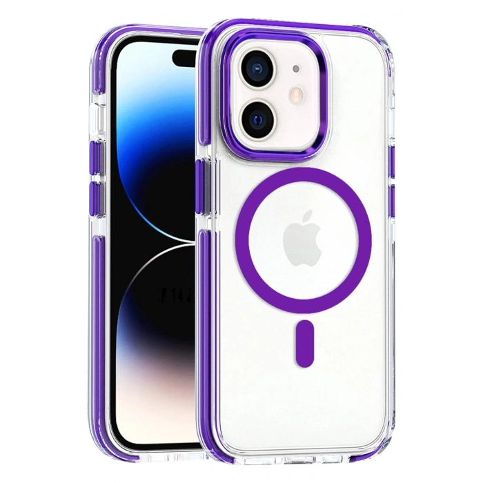 CPT90 iPhone 11 Bella Magsafe Kapak - Derin Mor