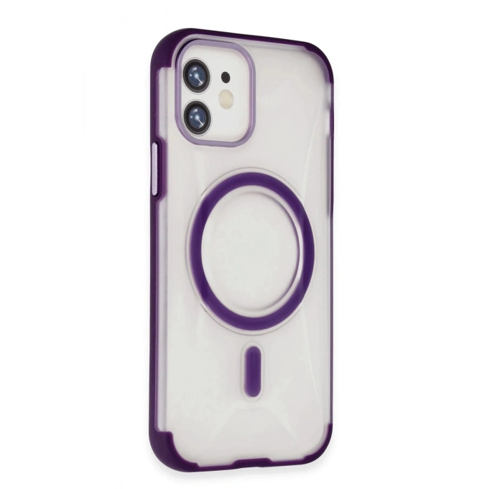 CPT90 iPhone 11 Hilton Magsafe Kapak - Derin Mor