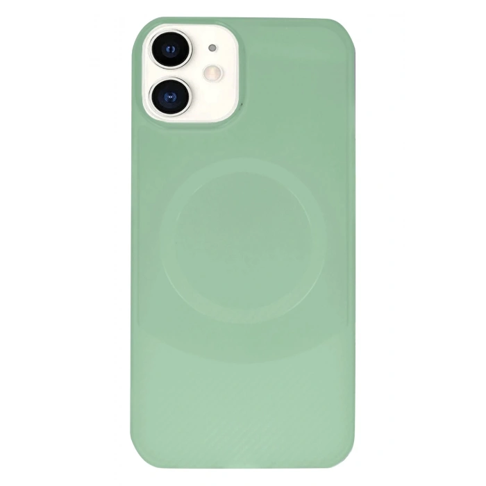 CPT90 iPhone 11 Kılıf Maya Karbon Kapak - Su Yeşili