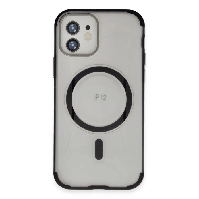 CPT90 iPhone 12 Hilton Magsafe Kapak - Siyah