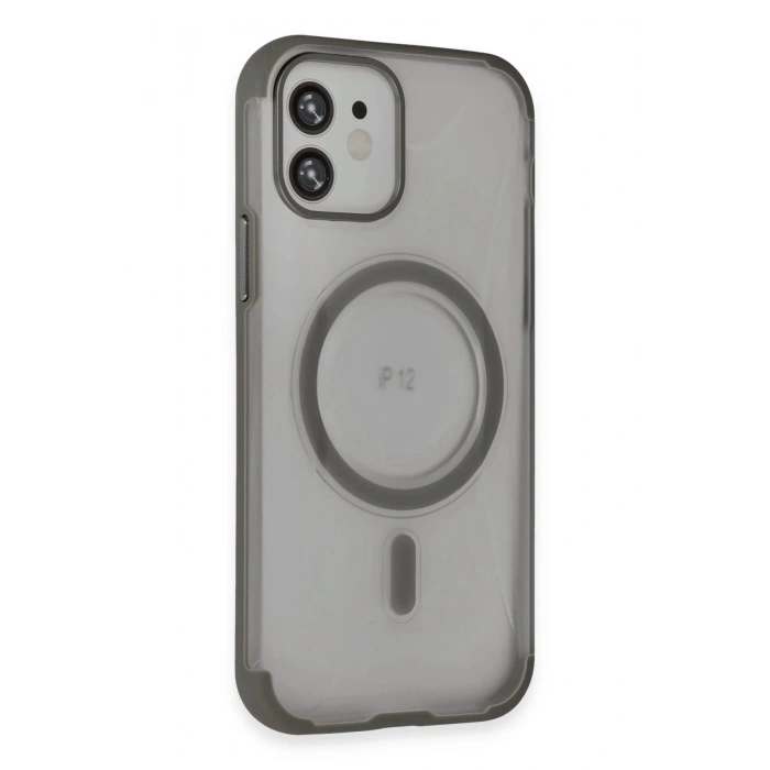 CPT90 iPhone 12 Hilton Magsafe Kapak - Titan Gri