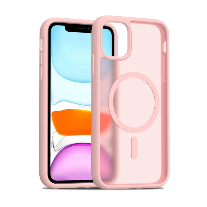 CPT90 iPhone 12 Jota Magsafe Kapak - Pudra