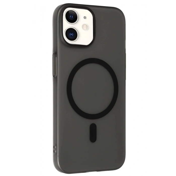 CPT90 iPhone 12 Tuna PC Slim Magsafe Kapak - Siyah