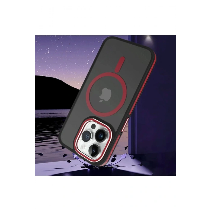 CPT90 iPhone 13 Pro Max Winner Magsafe Kapak - Kırmızı