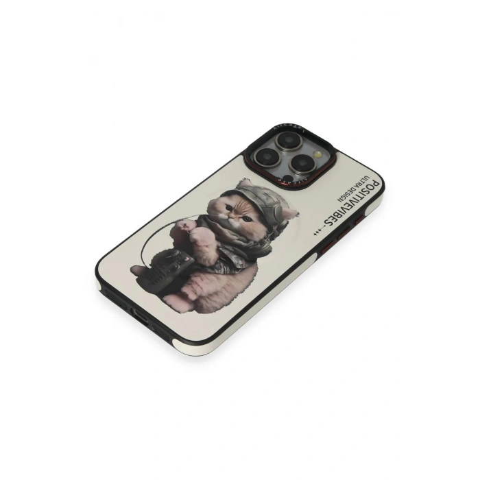 CPT90 iPhone 14 Pro Max Fun Magsafe Kapak - Beyaz