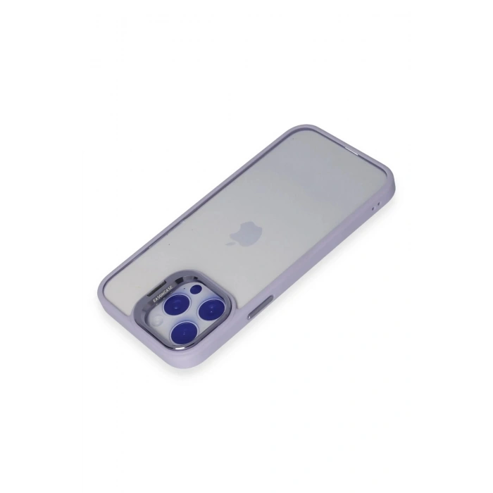 CPT90 iPhone 14 Pro Max Kılıf Roblox Lens Standlı Kapak - Lila