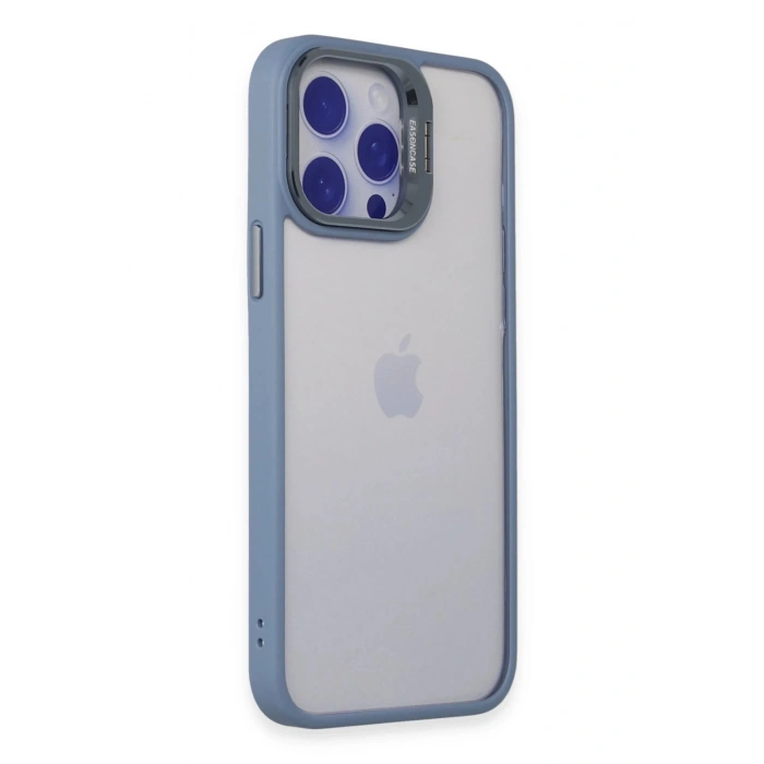 CPT90 iPhone 14 Pro Max Kılıf Roblox Lens Standlı Kapak - Sierra Blue