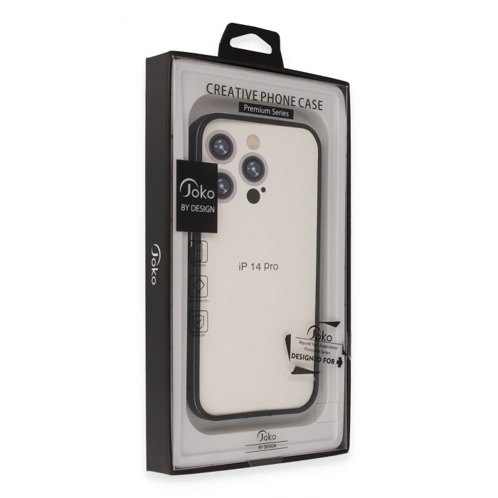 CPT90 iPhone 14 Pro Max Land Bumper Koruma Kapak - Lacivert