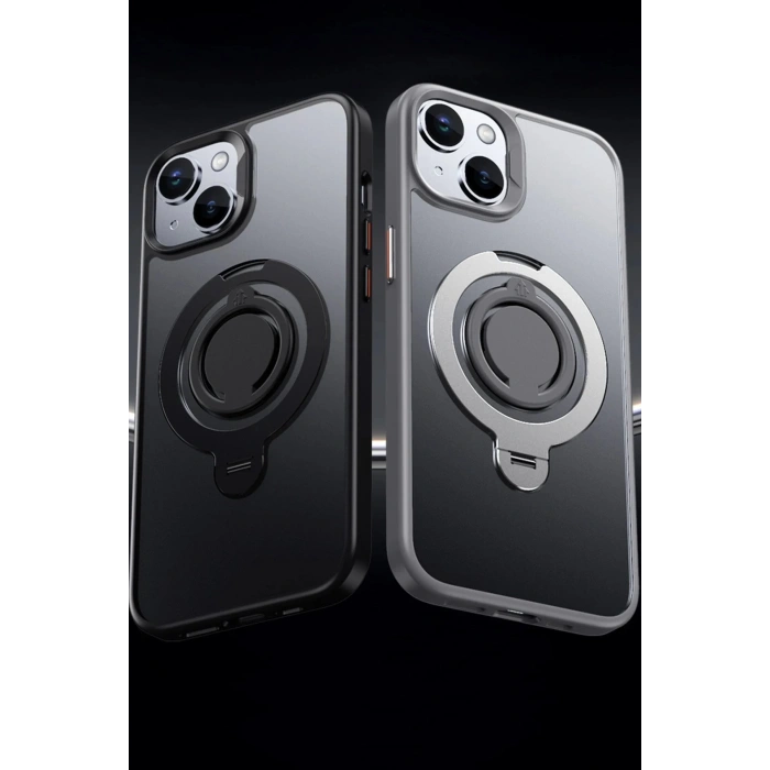 CPT90 iPhone 15 Avatar 360 Dönen Magsafe Kapak - Lacivert