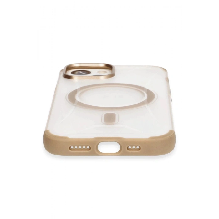 CPT90 iPhone 15 Hilton Magsafe Kapak - Gold
