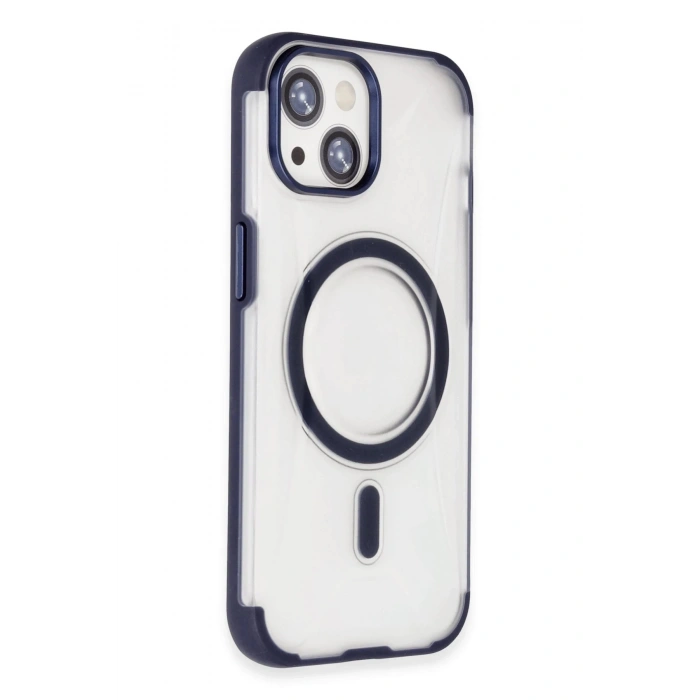 CPT90 iPhone 15 Hilton Magsafe Kapak - Lacivert