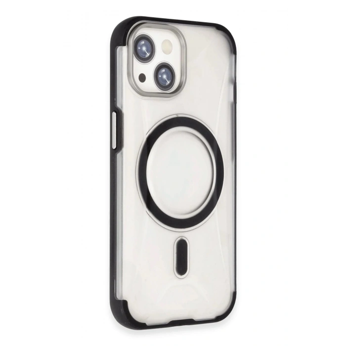 CPT90 iPhone 15 Hilton Magsafe Kapak - Siyah