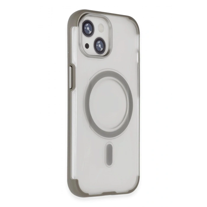 CPT90 iPhone 15 Hilton Magsafe Kapak - Titan Gri