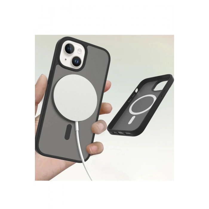 CPT90 iPhone 15 Jota Magsafe Kapak - Lila