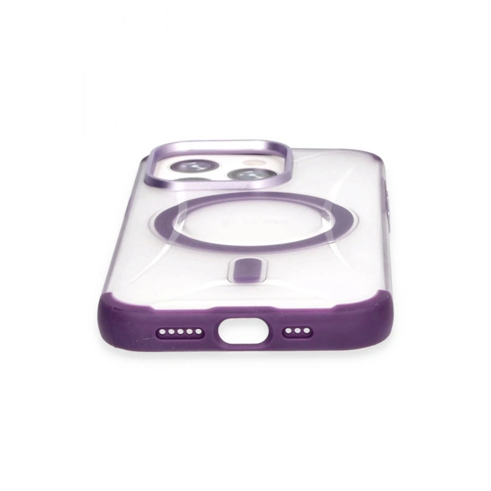 CPT90 iPhone 15 Pro Hilton Magsafe Kapak - Derin Mor