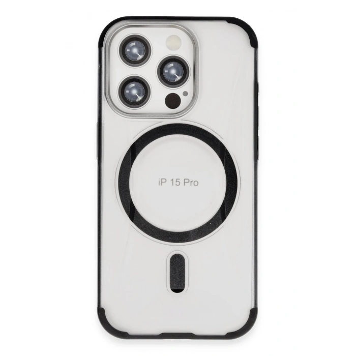 CPT90 iPhone 15 Pro Hilton Magsafe Kapak - Siyah