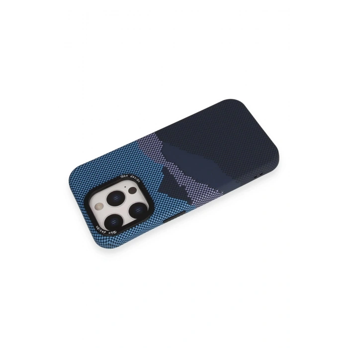 CPT90 iPhone 15 Pro Max Basel Kapak - Açık Mavi