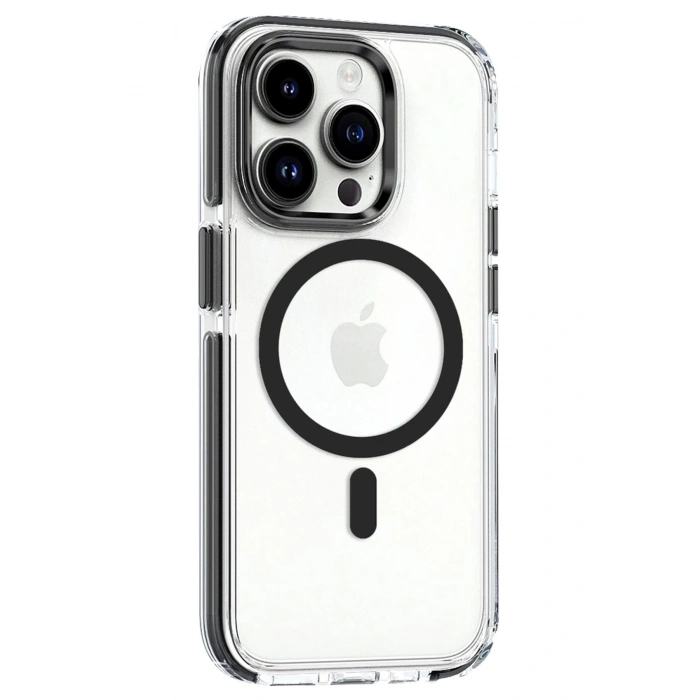 CPT90 iPhone 15 Pro Max Bella Magsafe Kapak - Siyah