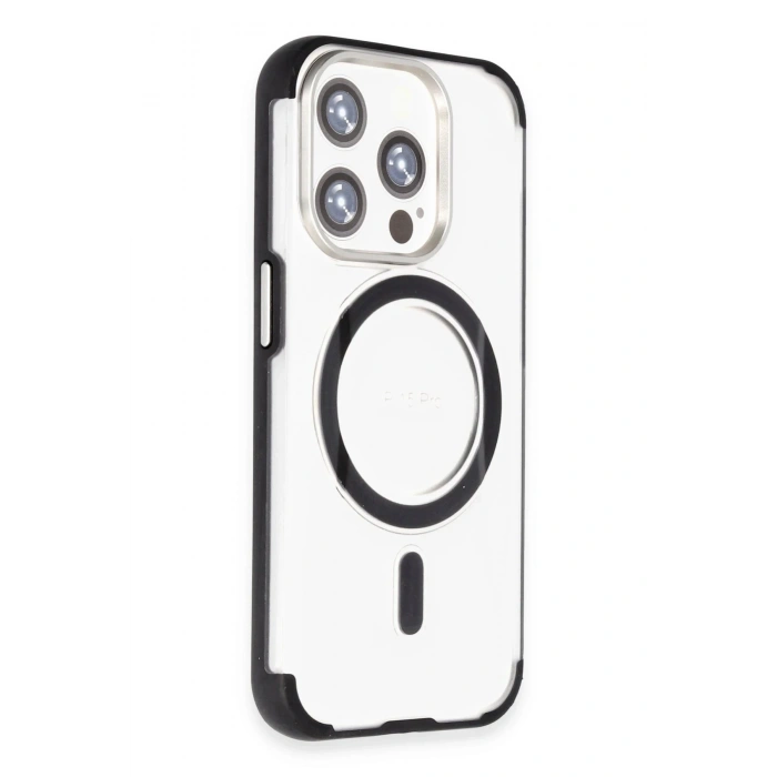 CPT90 iPhone 15 Pro Max Hilton Magsafe Kapak - Siyah