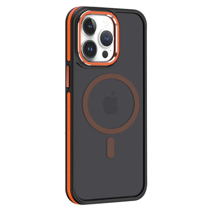 CPT90 iPhone 15 Pro Max Winner Magsafe Kapak - Turuncu