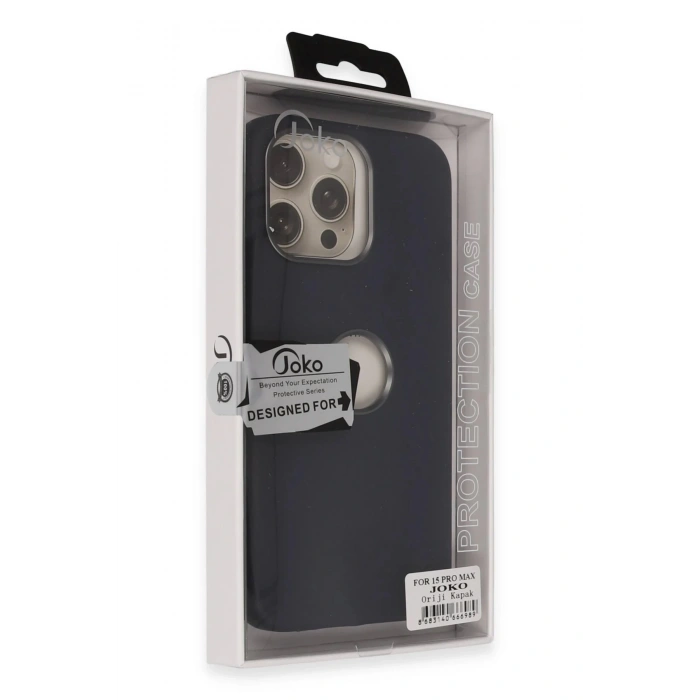 CPT90 iPhone 15 Pro Oriji Kapak - Lacivert